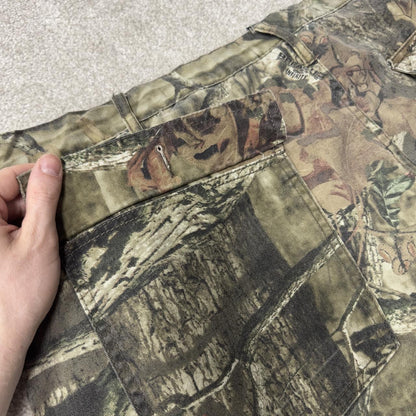 Baggy camo cargo pants y2k utility khaki Breakup Mossy Oak camouflage hunting wide leg cargos