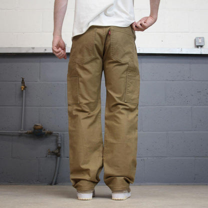 Levis 505 Carpenter Jeans W34L32 tan skater style cargos red tab logo