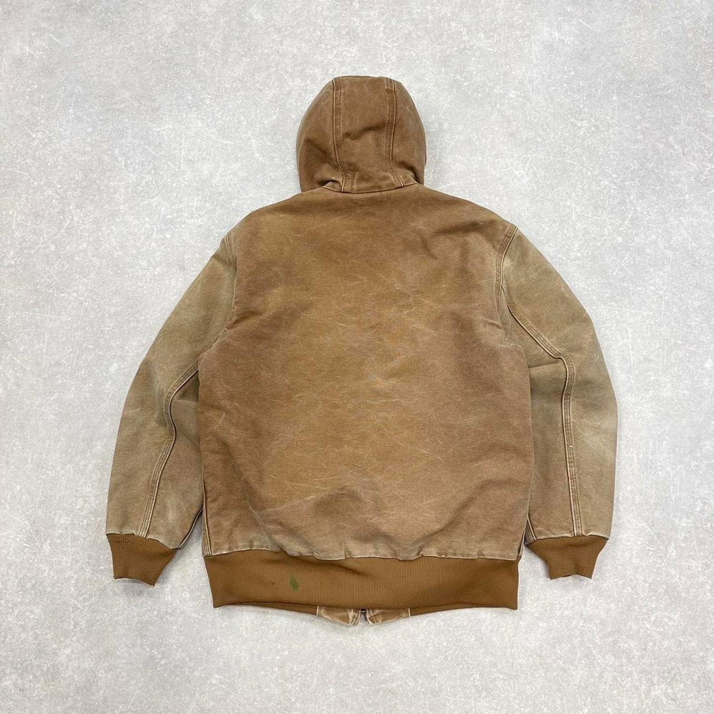 Vintage hooded Carhartt active jacket Large womens canvas cotton