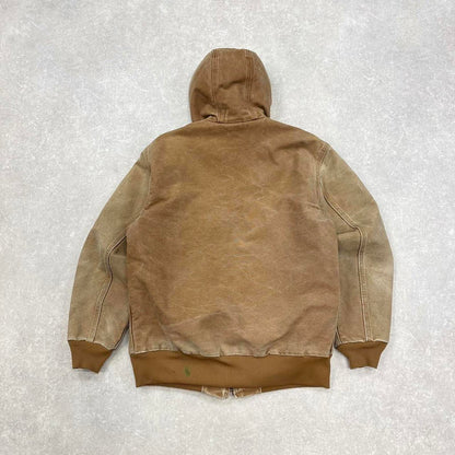 Vintage hooded Carhartt active jacket Large womens canvas cotton
