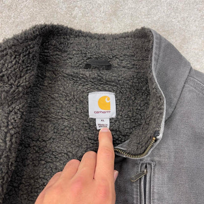 Grey vintage Carhartt Gilet XL