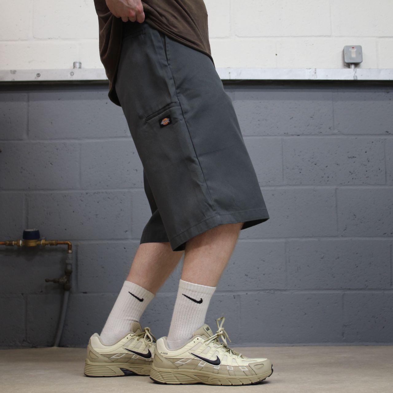 Dickies baggy chino shorts y2k carpenter grey Chino skater surf shorts loose fit festival