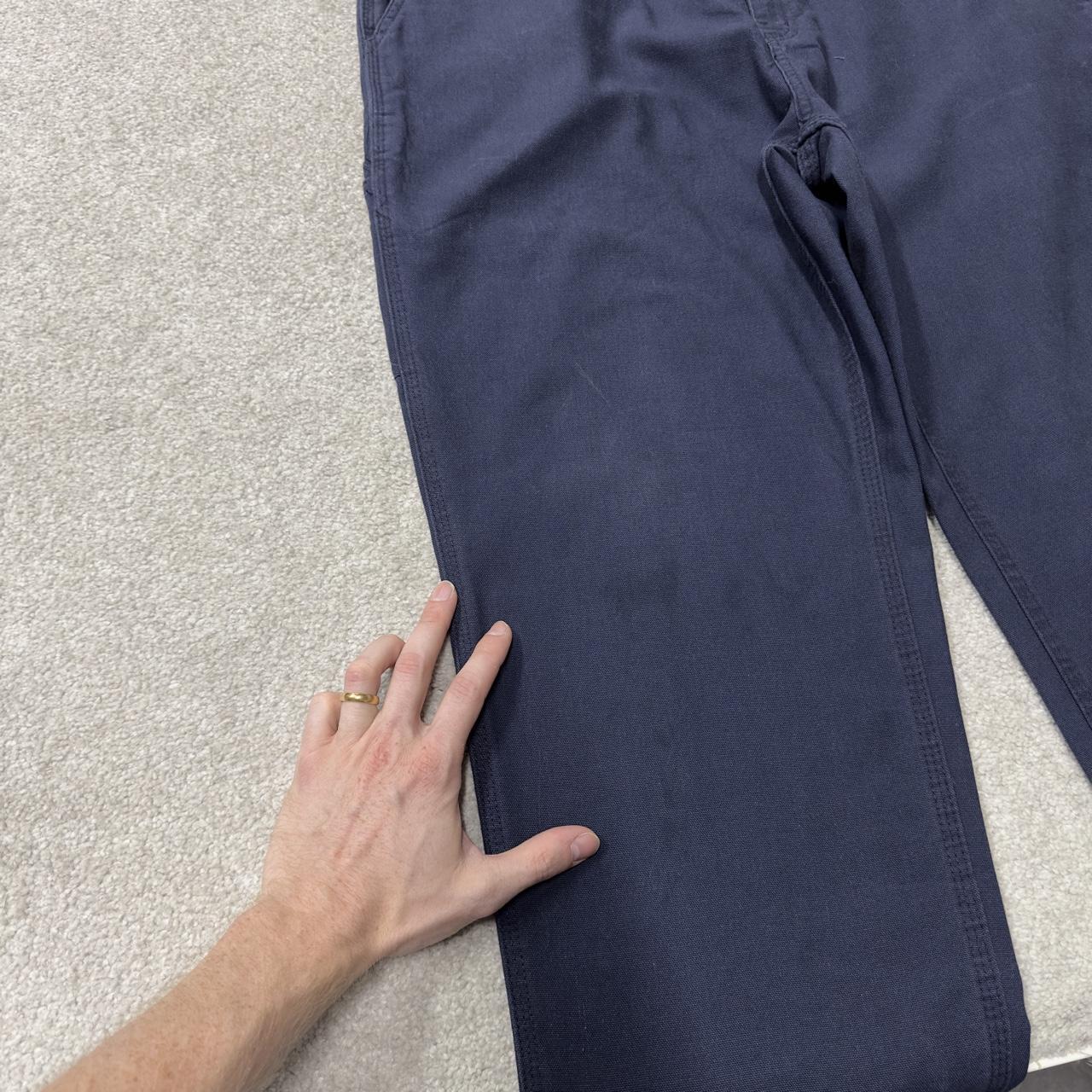 Carhartt carpenter pants y2k navy Loose dungaree fit skater style workwear trousers