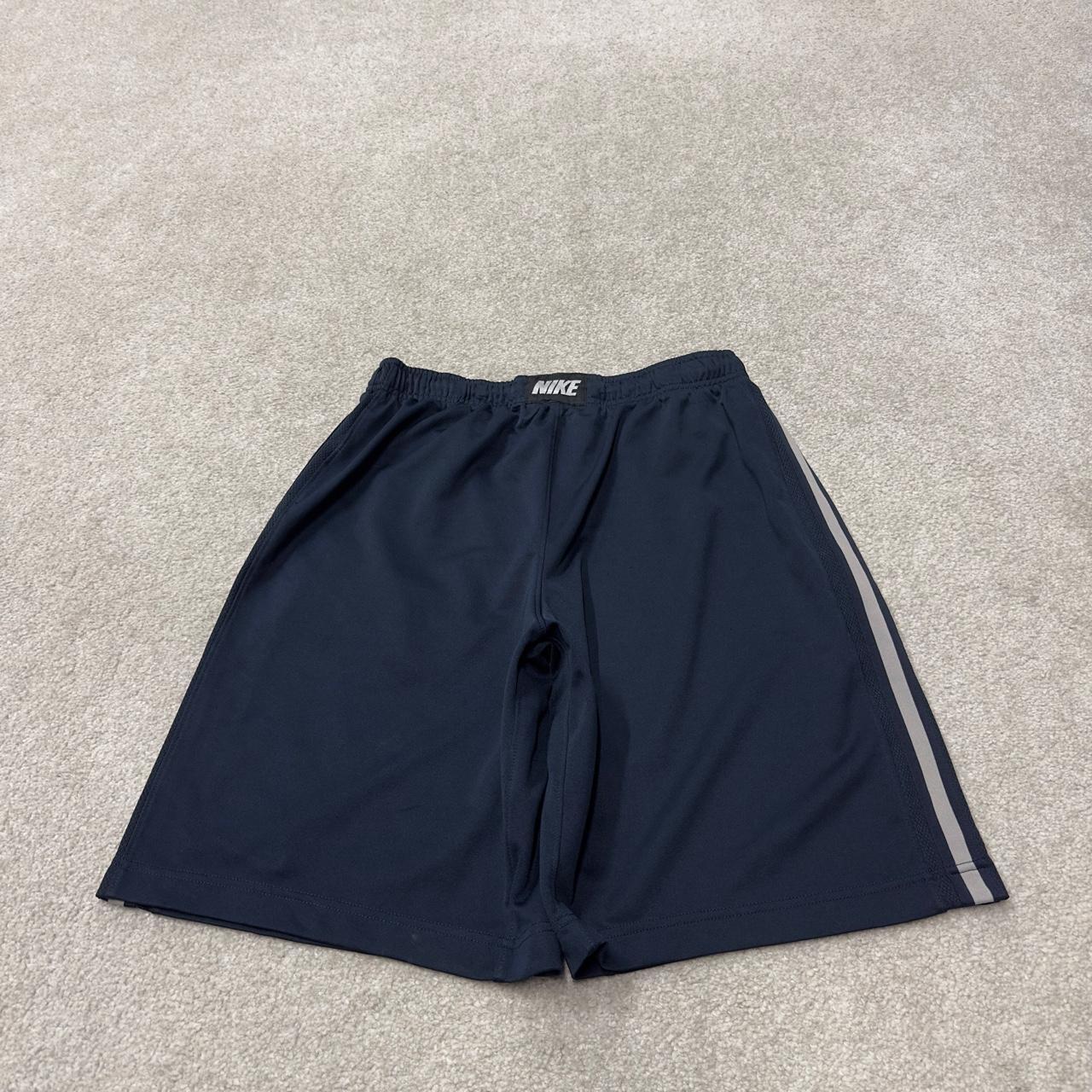 Nike sports shorts y2k loose navy comfy floaty summer gym shorts