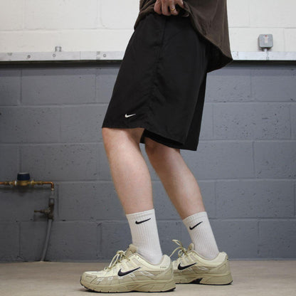 Nike swim shorts y2k beach shorts black Drawstring comfy loose floaty summer holiday