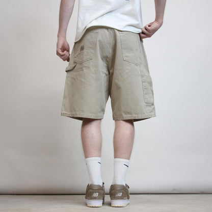 Mens baggy Wrangler carpenter Shorts W36 loose cargo skae shorts