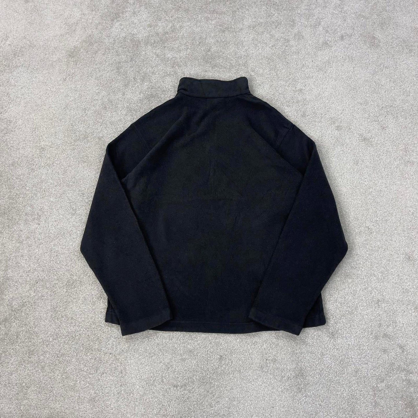 Y2K Black Columbia technical 1/4 zip fleece Large y2k style autumn