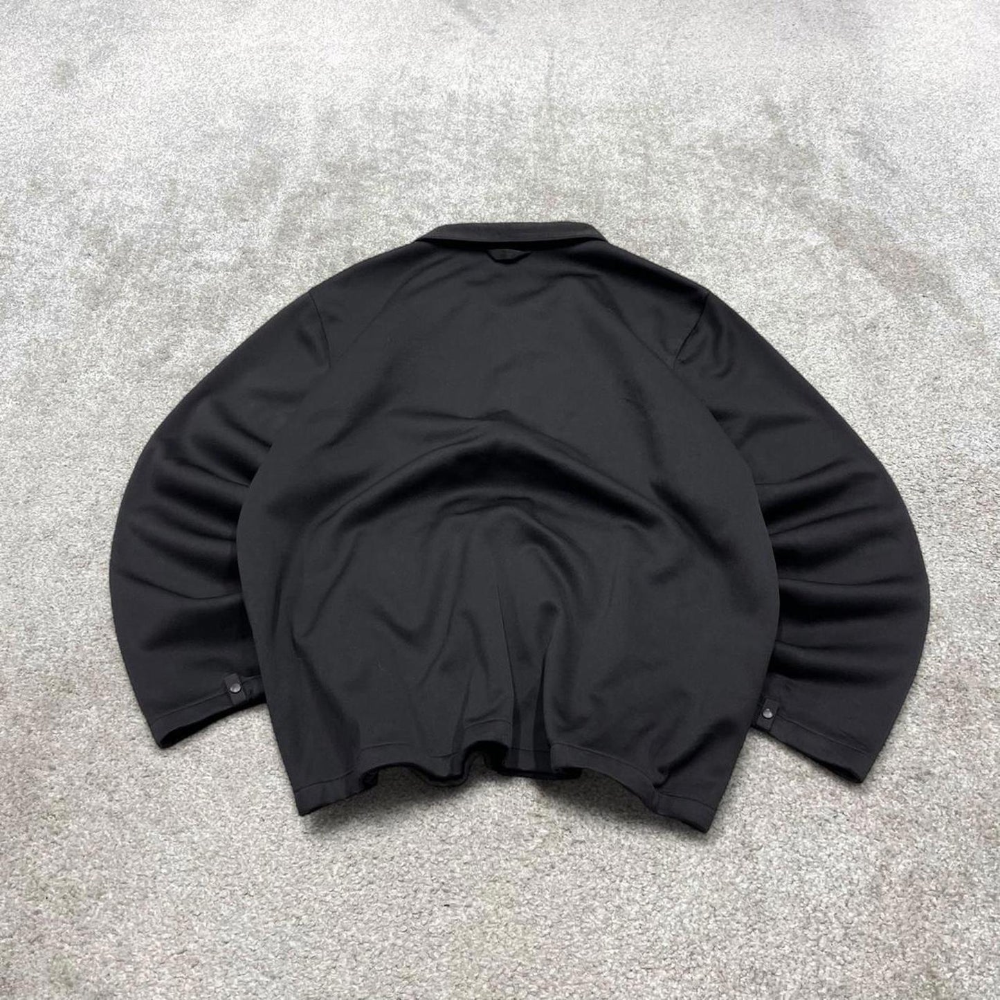 00s North Face technical windbreaker jacket men's black 2XL y2k style soft shell coat autumn