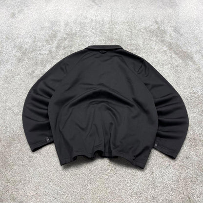 00s North Face technical windbreaker jacket men's black 2XL y2k style soft shell coat autumn