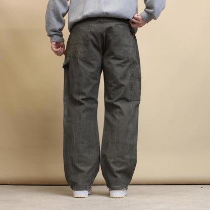 Khaki green Dickies carpenter jeans W36 L30