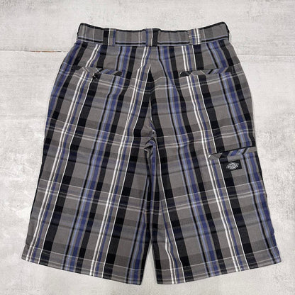 Checkered Dickies carpenter shorts W32 loose skater style chino cargos