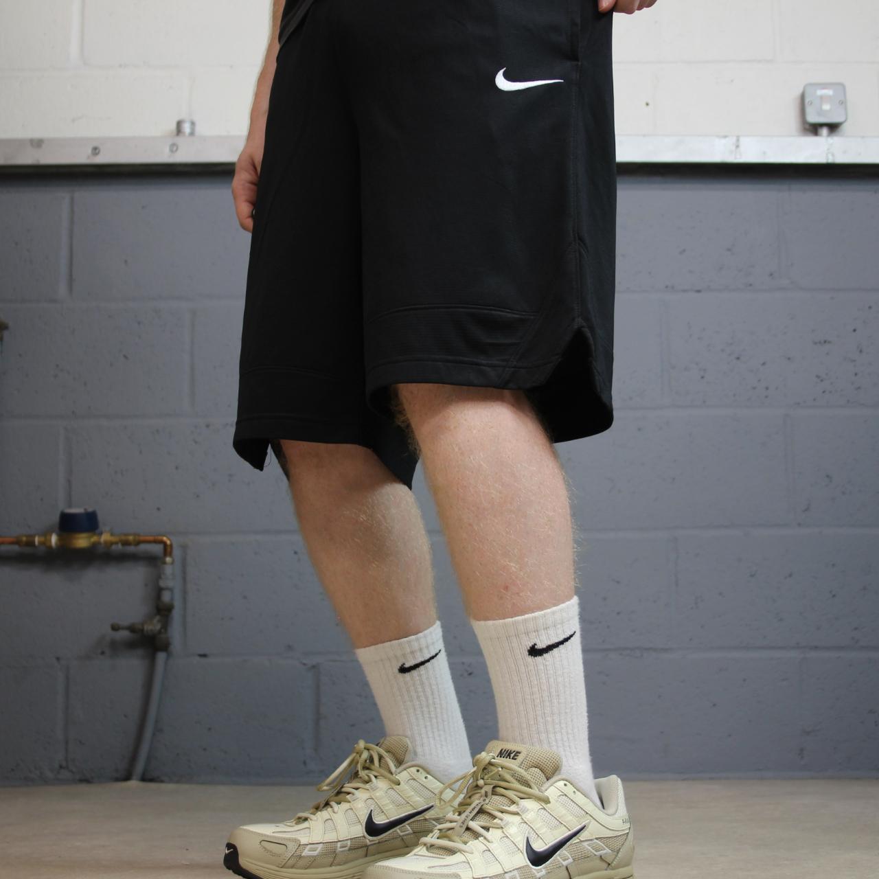 Nike sports shorts y2k loose black Dri-Fit comfy floaty summer gym shorts