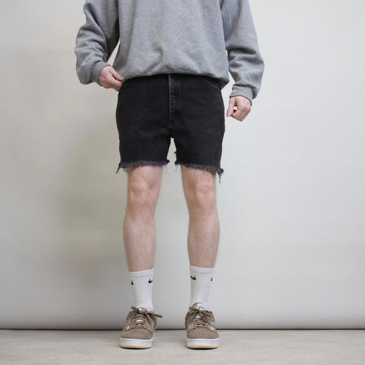Black Lee cut jorts W34