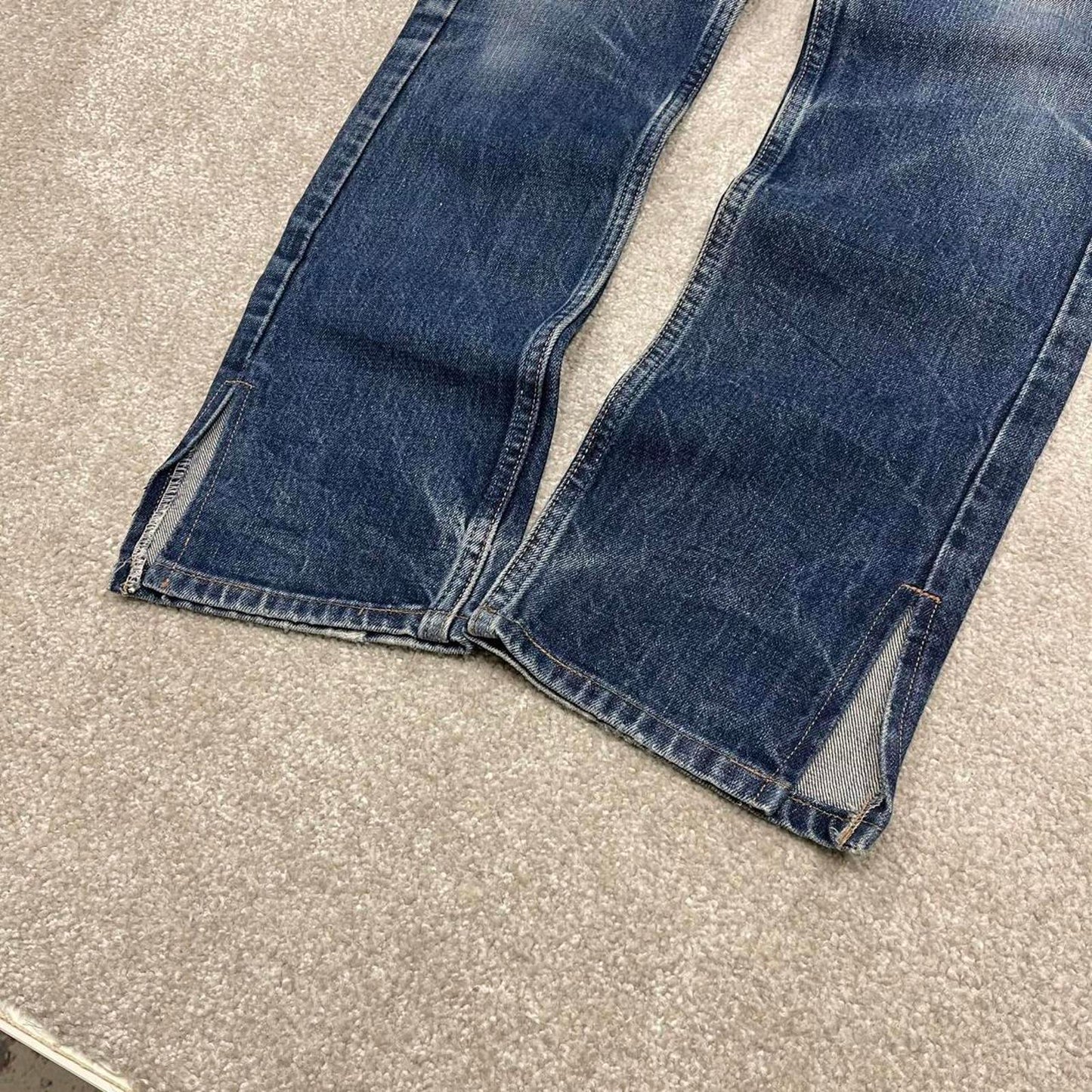 Vintage y2k Levi's 505 04 jeans blue Straight leg denim workwear trousers