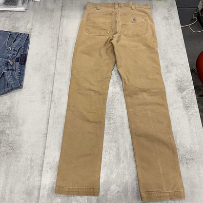 Khaki / beige Carhartt Trousers W32L33