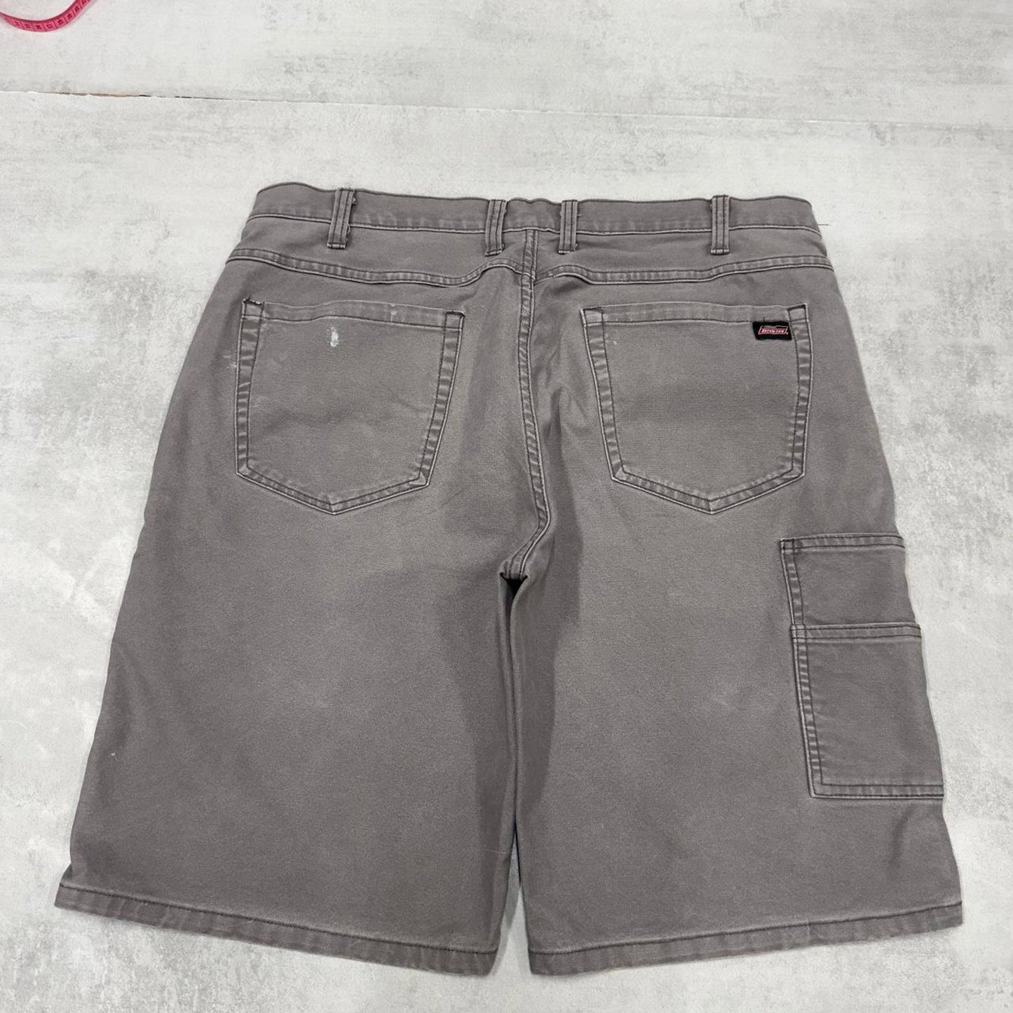 Grey Dickies carpenter jorts W36