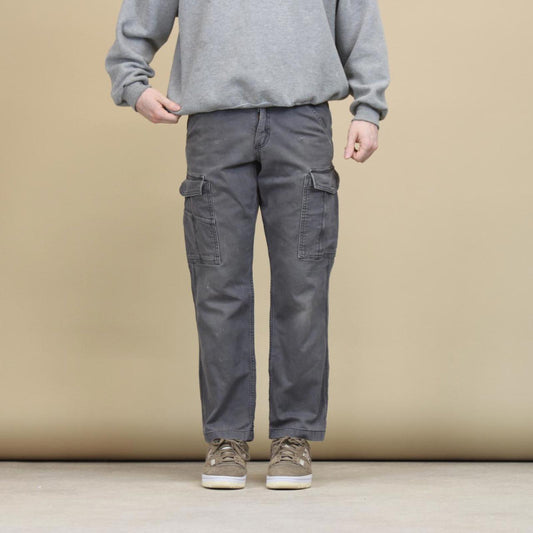 Grey Carhartt cargo trousers W30L28