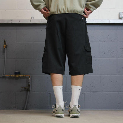 Dickies baggy cargo shorts chino black Twill skater style shorts wide loose leg
