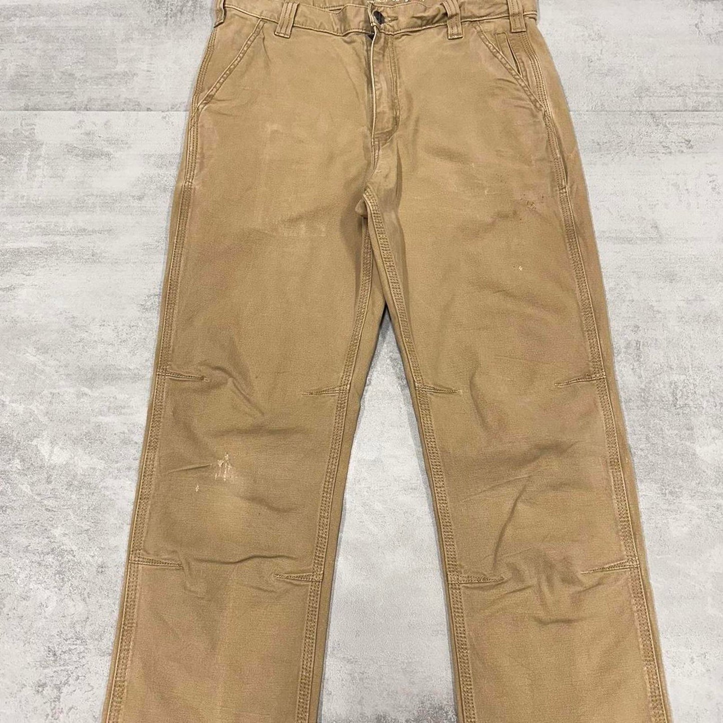 Khaki / beige Carhartt Trousers W32L33