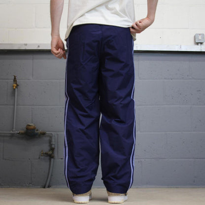 Navy loose Adidas trackies S