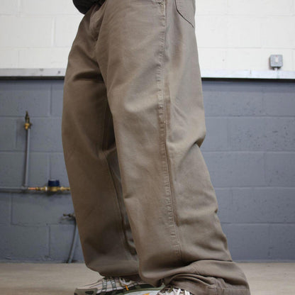 Carhartt carpenter pants W42L32 baggy khaki relaxed fit skate pants