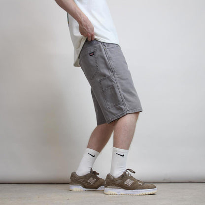 Grey Dickies carpenter jorts W34