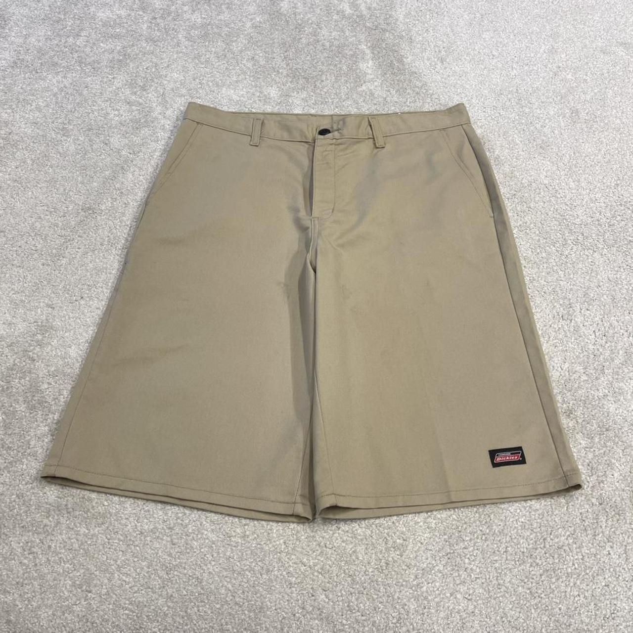Dickies baggy carpenter chino shorts khaki Chino style skater shorts loose leg festival