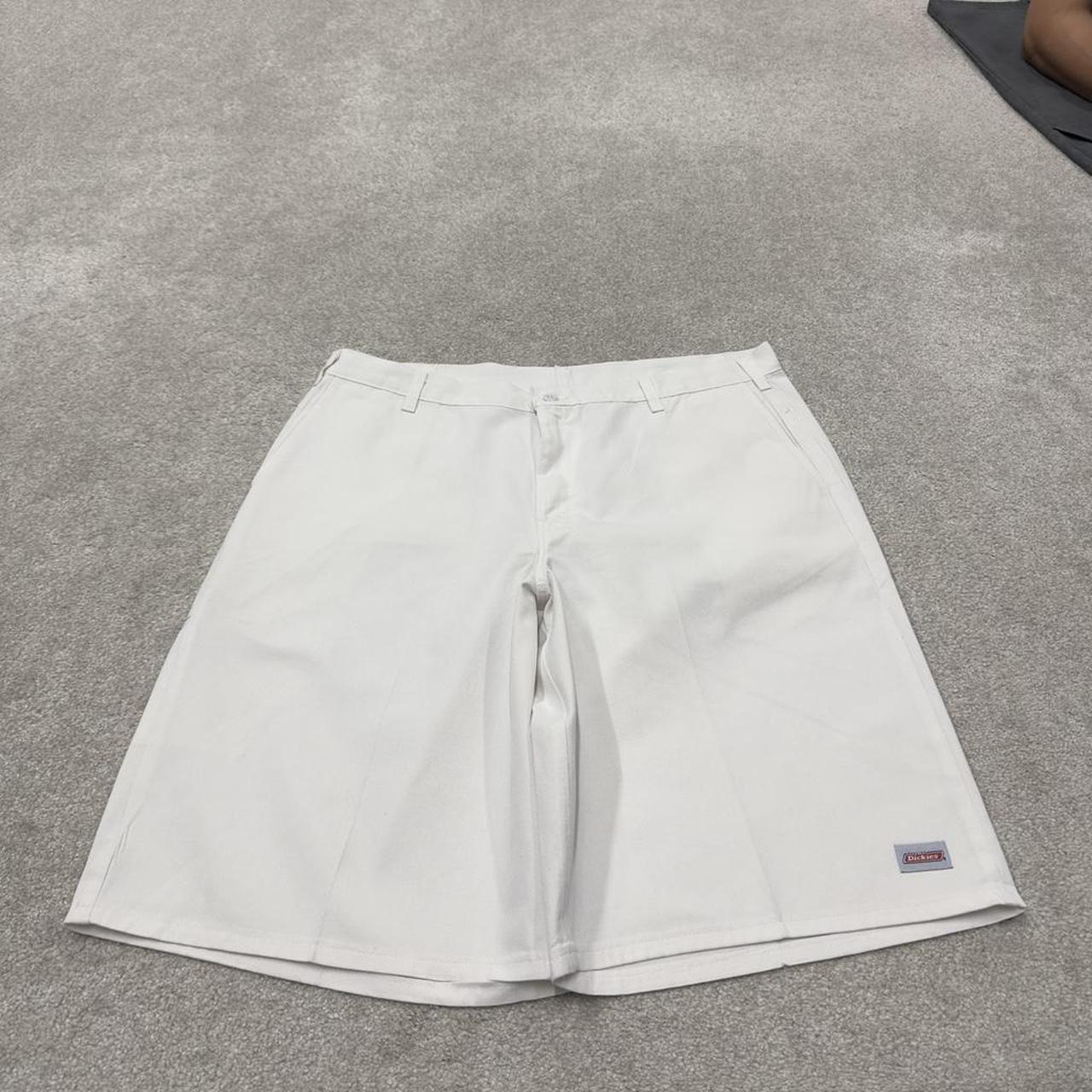 Dickies baggy chino shorts carpenter white Chino style skater shorts long wide leg festival