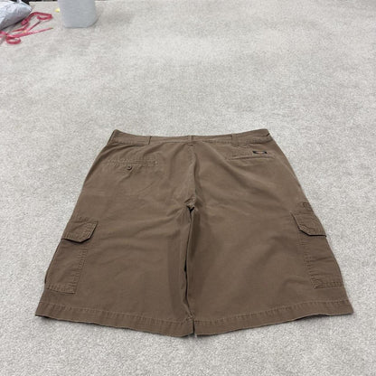 Dickies baggy cargo shorts y2k brown Chino style skater shorts loose leg festival