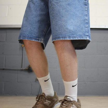 Blue Wrangler jorts W36