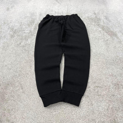 Champion sweatpants black cuffed joggers Slim embroidered tracksuit bottoms