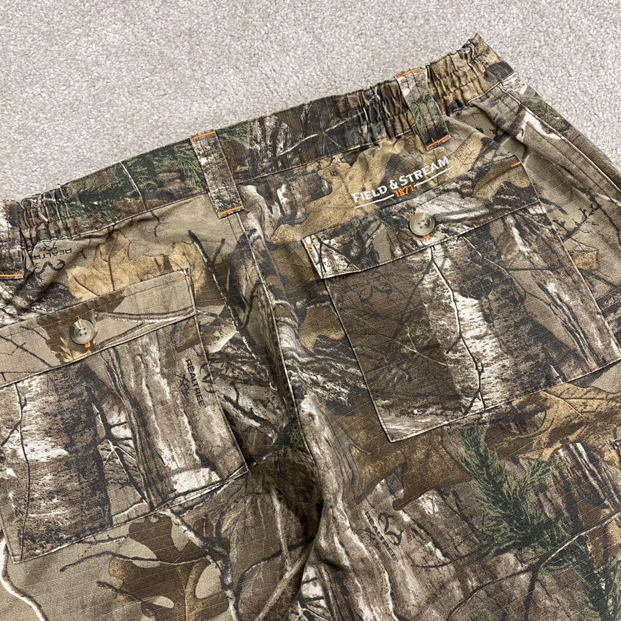 Realtree camo cargo pants Y2K khaki Field & Stream loose fit camouflage pattern