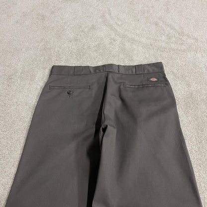Dickies 874 pants W34L30 grey original fit Chino style skate work trousers
