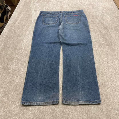 Vintage 90s Dickies jeans W38L32 00s skate style blue denim workwear pants American