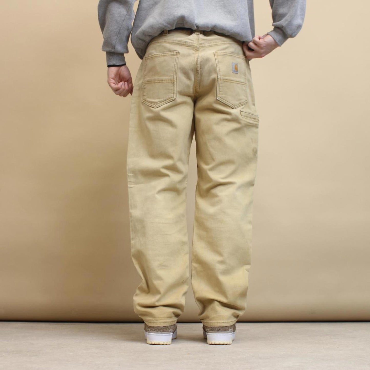 Tan Carhartt Carpenter pants W36L30 cargo 90s style skater pants