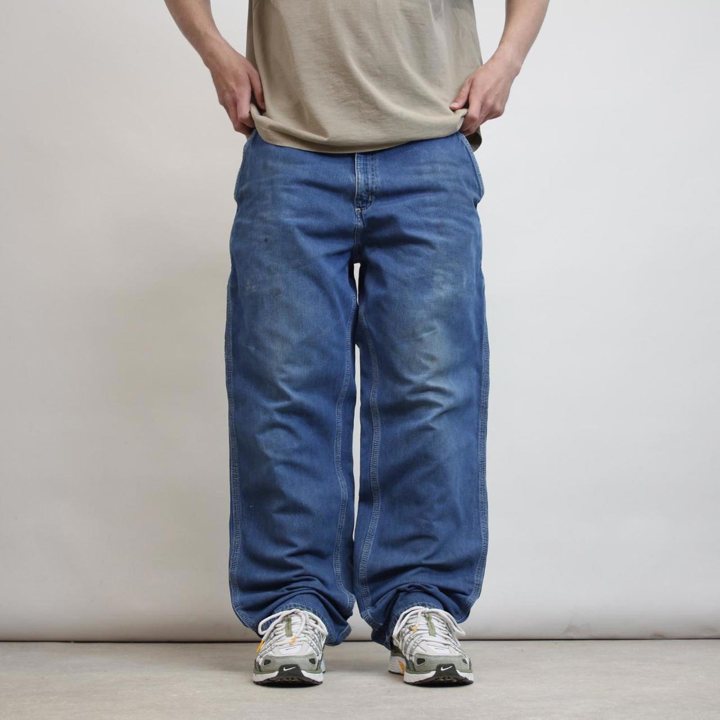 Carhartt carpenter jeans W38 L34 Loose dungaree fit denim work jeans