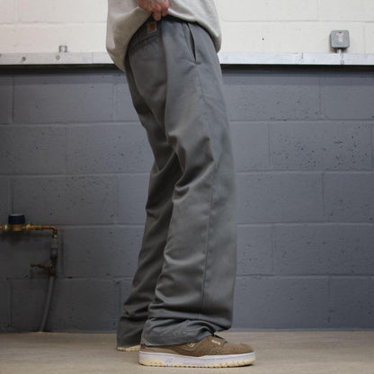 Y2K Carhartt work pants loose grey Loose Master Pant skate style chino trousers