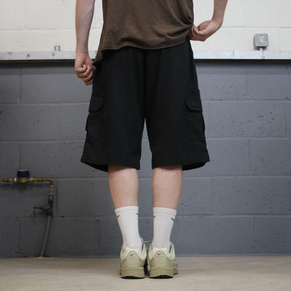 Dickies baggy cargo shorts relaxed black Twill chino skater style shorts loose leg