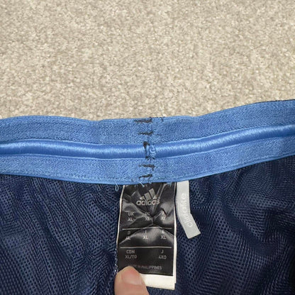 00s y2k Adidas tracksuit bottoms XL navy loose sporty style trackies side stripe track pants