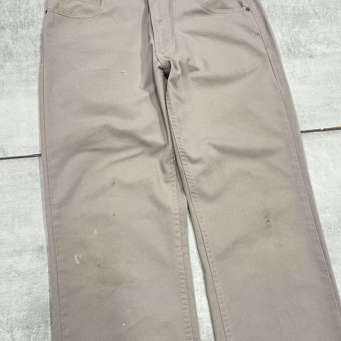 Dickies trousers W36L32 beige grey chino style pants