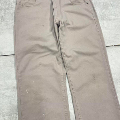 Dickies trousers W36L32 beige grey chino style pants
