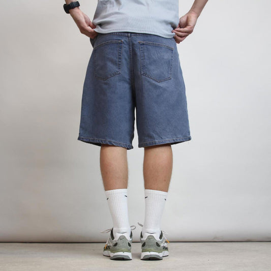 Mens blue Architect jean shorts W36
