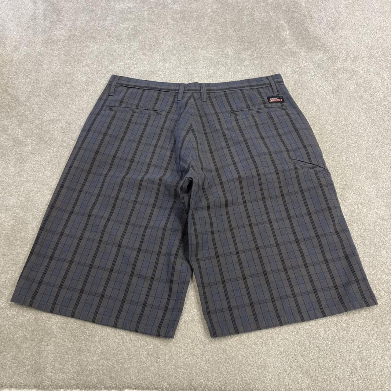 Dickies checkered chino shorts carpenter grey Chino skater / surf check shorts loose fit