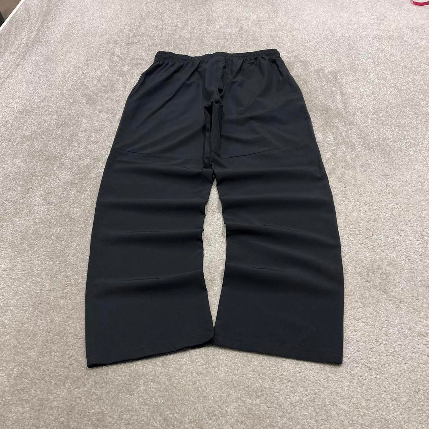 Y2k Reebok tracksuit bottoms Medium men's black joggers casual sports gym wear track pants