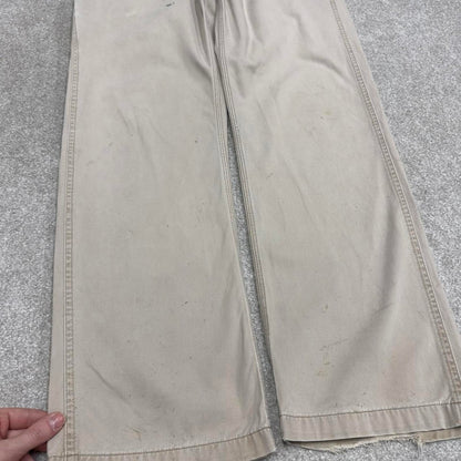 Y2K vintage carhartt carpenter pants beige Relaxed fit canvasy skate style workwear cargo pants