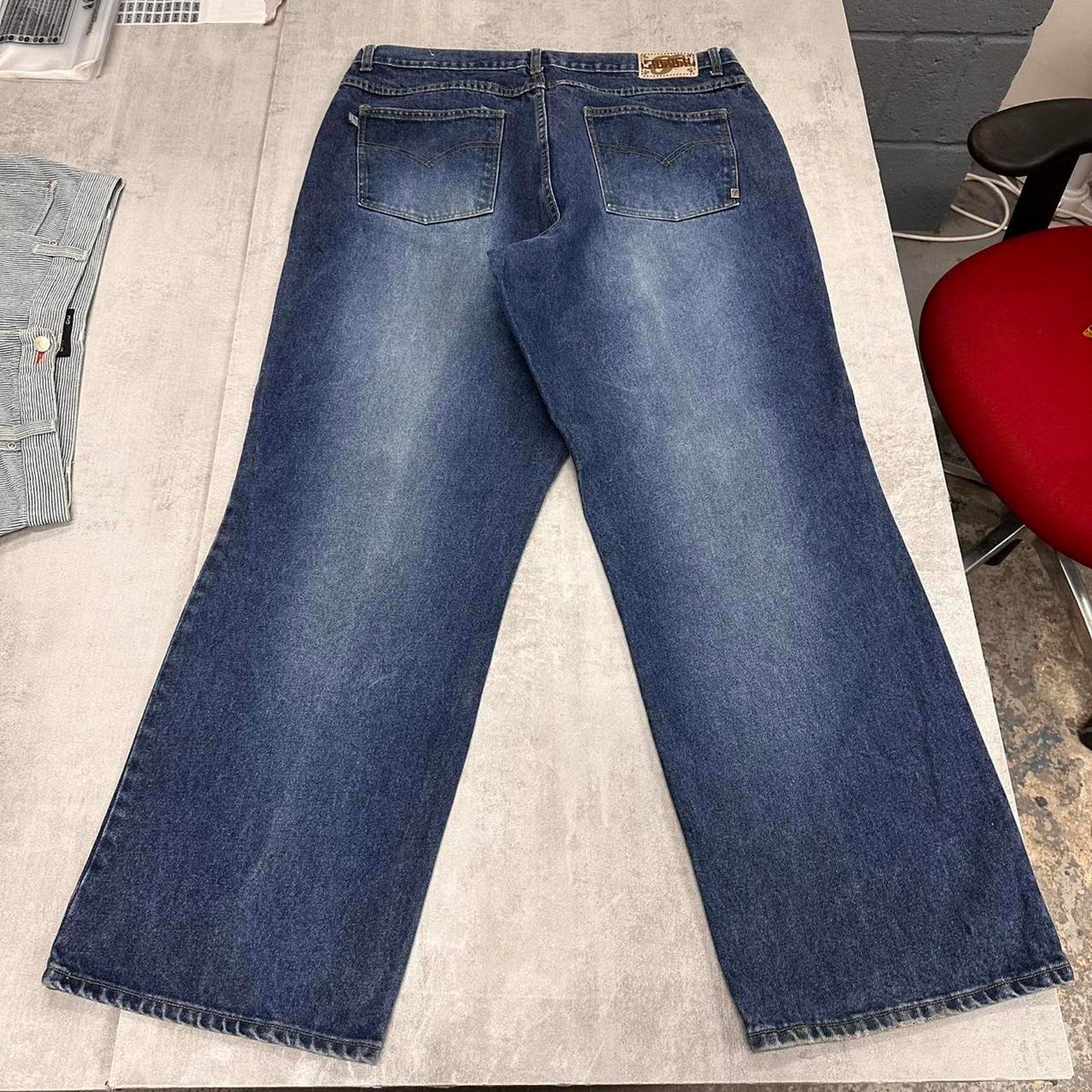 Blue French Laundry baggy jeans size 20 (W38L32)