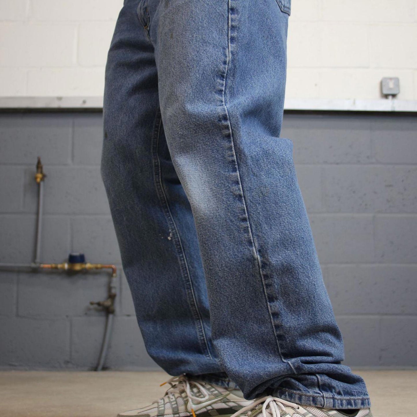 Vintage Carhartt skater jeans W38L32 90s skater style traditional fit loose 5 pocket pants