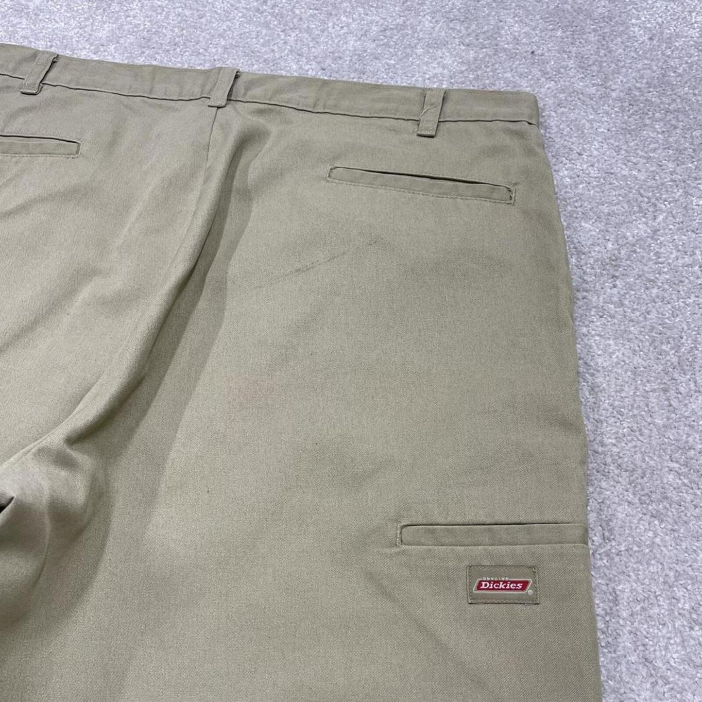 Dickies extra baggy carpenter shorts khaki Twill chino skater style shorts wide long leg