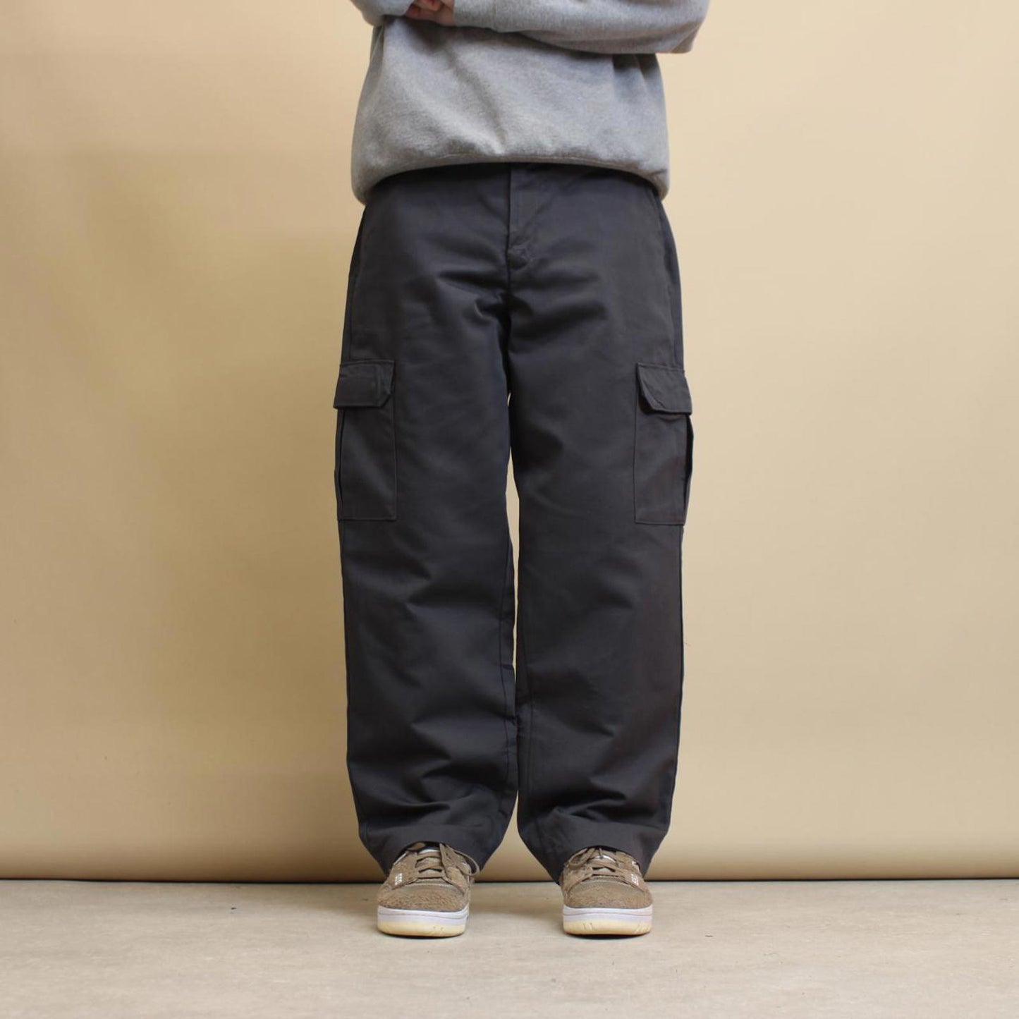 Grey Red Kap baggy cargo pants W36L30 loose twill chino style skater pants