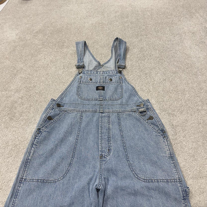 Harley Davidson dungarees denim overalls blue Vintage workwear bib & brace utility